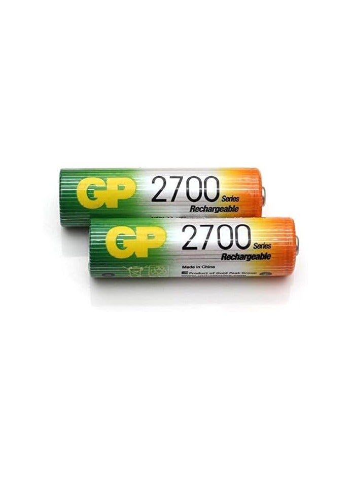 GP 2 AA Rechargable Batteries 2700 Mah - Image 2