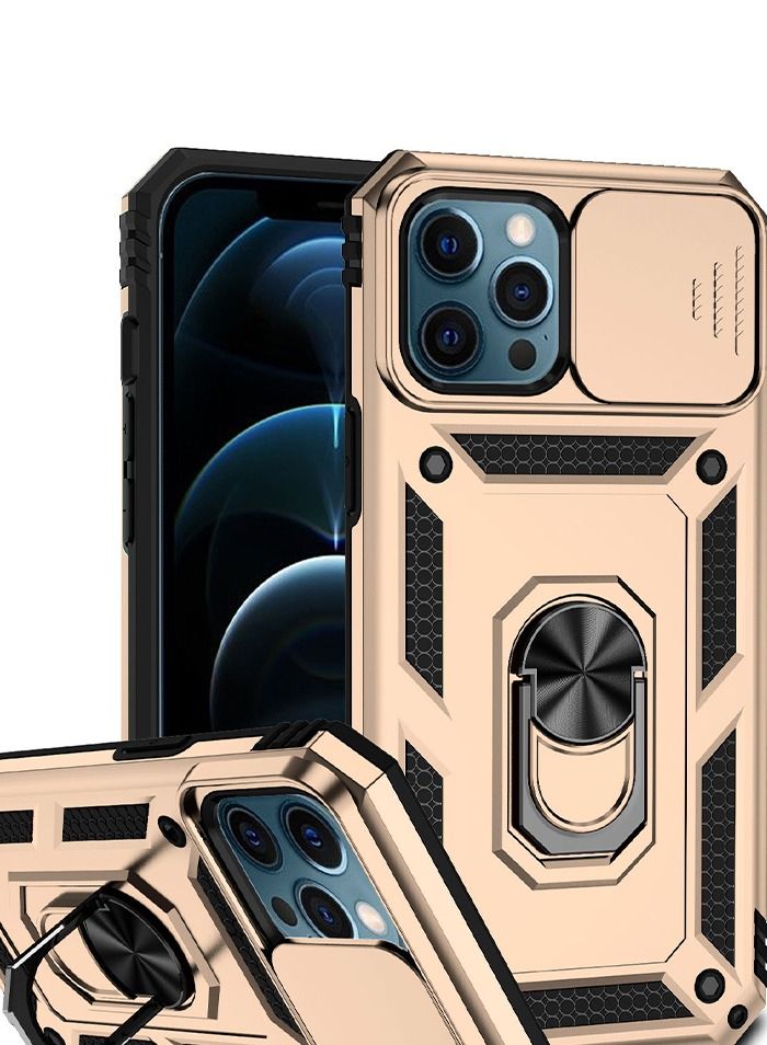 Loquat Suitable For IPhone Ring Holder Push Window Phone Case - Image 2