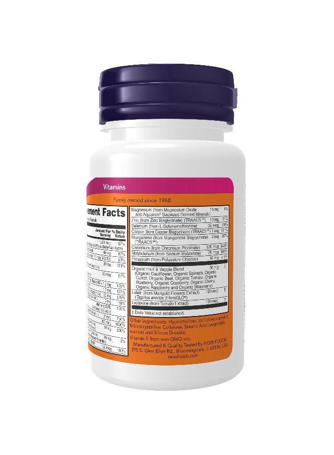 Now Foods Daily Vits 30 Veg Capsules - Image 3