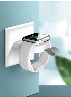 Y&D Watch Charger for Apple Series Magnetic Wireless Compact Portable USB Fast Compatible with iWatch 6/Se/5/4/3/2/1(White)  - Image 2