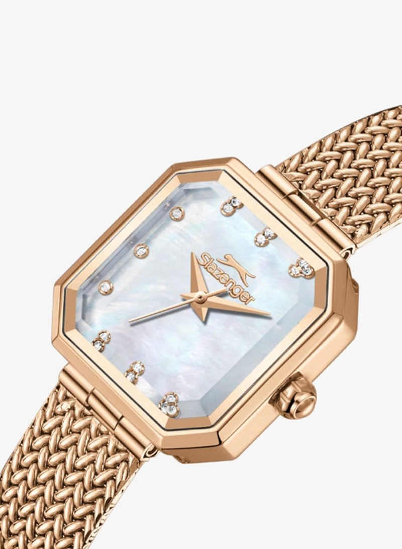 Slazenger Women's Mesh Analog Watch SL.9.2534.3.03 - 24x24 mm - Image 5
