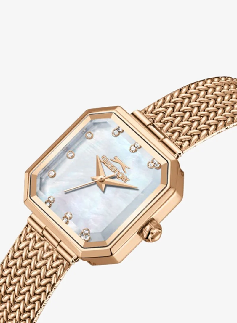 Slazenger Women's Mesh Analog Watch SL.9.2534.3.03 - 24x24 mm