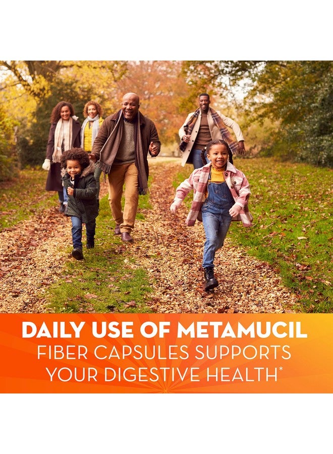 Metamucil Daily Fiber Supplement 160 Capsules - Image 5