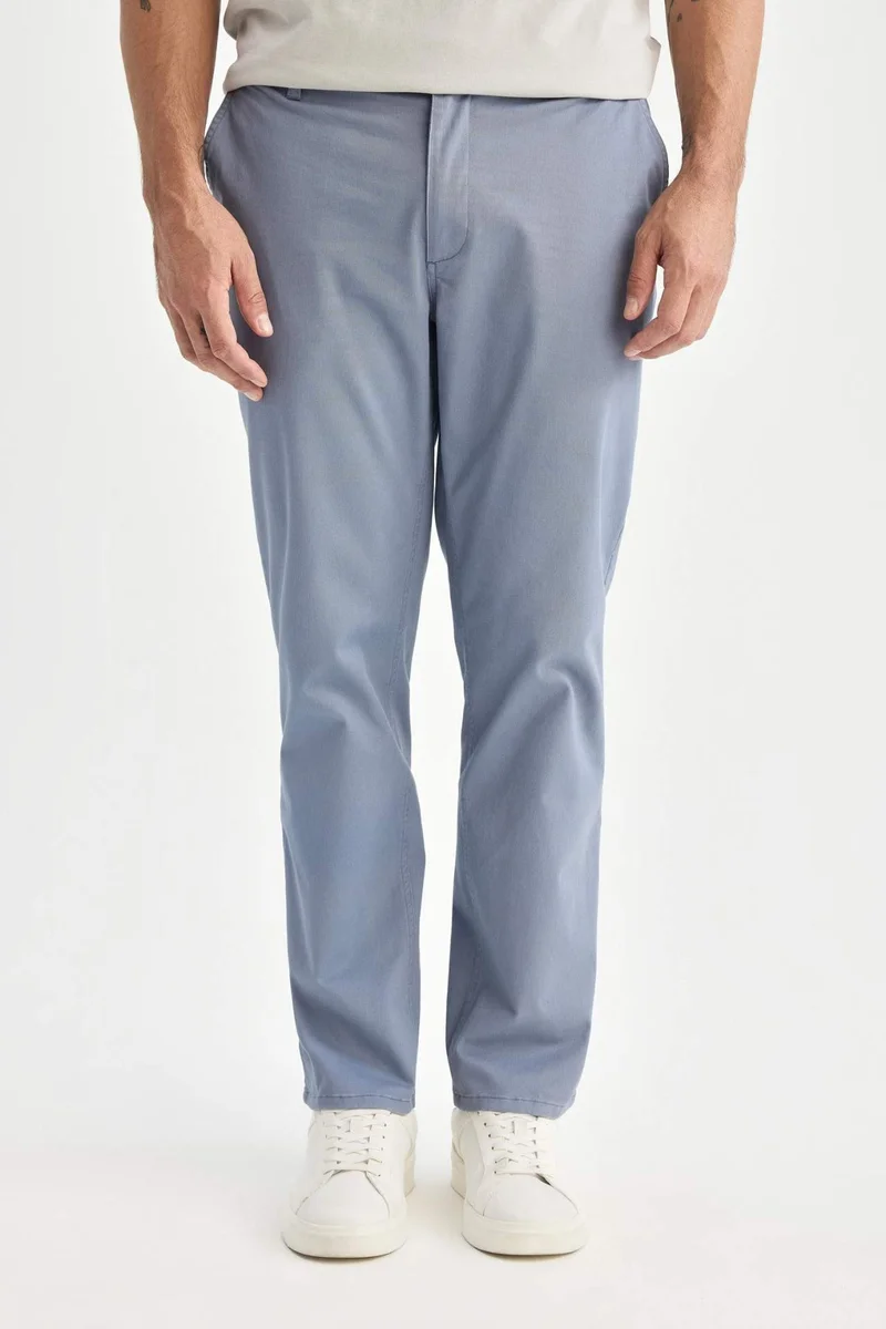 Defacto  Slim Fit Super Skinny Leg Chino Pants for Men | Best Price UAE