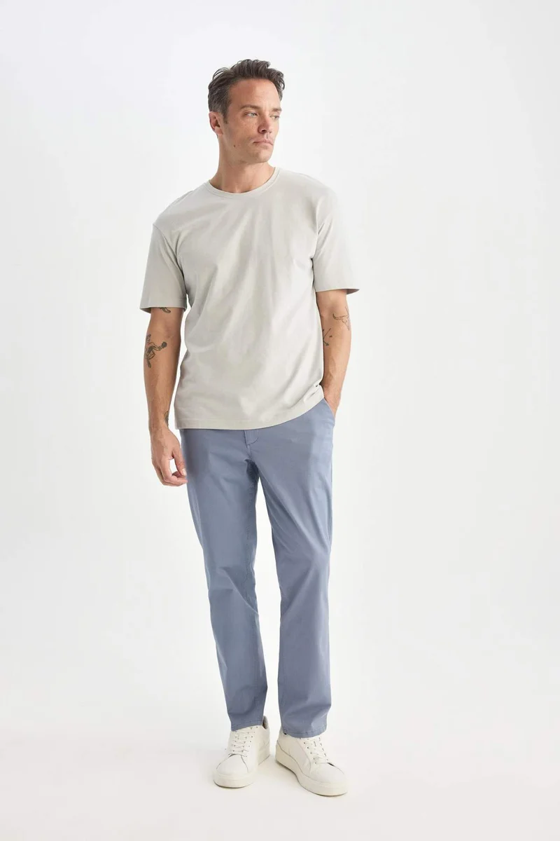 DeFacto Slim Fit Super Skinny Leg Chino Pants