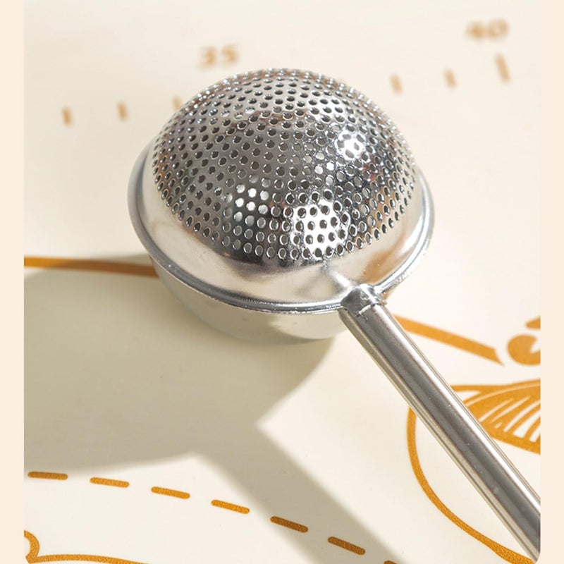 ZUIHUI Powdered Sugar Shaker Duster Mini Sifter Flour Duster For Bread Baking With 18/8 304 Stainless Steel Spring Operated Handle For Sugar Flour And Spices - Image 4