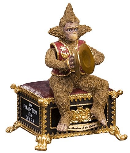 The San Francisco Music Box Company The San Francisco Music Box Company The Phantom of The Opera Musical Monkey Figurine 