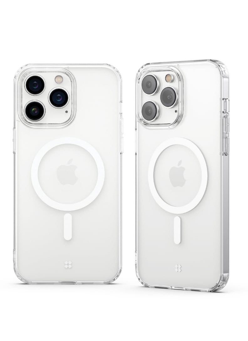 traditious iPhone 14 Pro Max Clear Case with MagSafe | Transparent Slim Magnetic Wireless Charging Cover  - Image 1