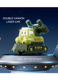 Generic 4-Pieces Press The Inertial Space Truck Toy，Push and Go Toy Cars set，Inertial Toy Cars  - Image 5