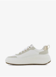 SJ Women's Panelled Lace-Up Sneakers  - Image 4
