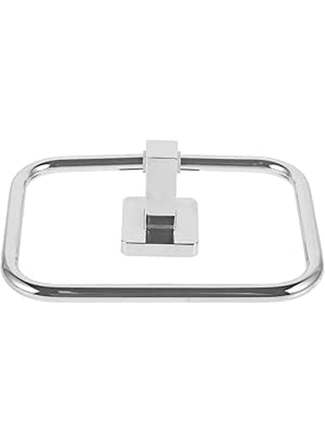 Zinc Alloy Wall Mounted Towel Holder Set With Ring And Hooks For Bathroom Kitchen - Image 1