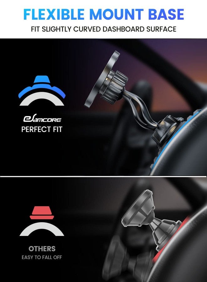 eSamcore Magnetic Phone Holder for Car, iPhone MagSafe Car Mount Strong Phone Magnet for Car Dashboard Cell Phone Holders for Your Car Fits Mag Safe iPhone 16/15/ 14/13 Pro Max Mini - Image 4