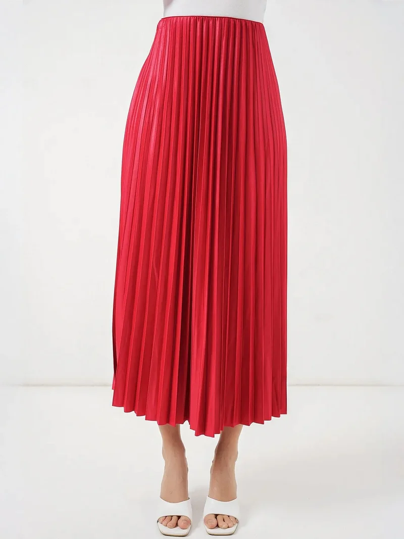 بيغ دارت BDART High Waist Pleated Maxi Skirt