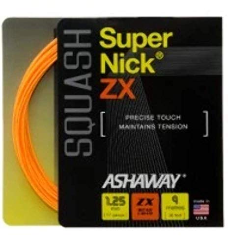 ASHAWAY Supernick ZX Squash String (1 Set) 17 Gauge - Image 3