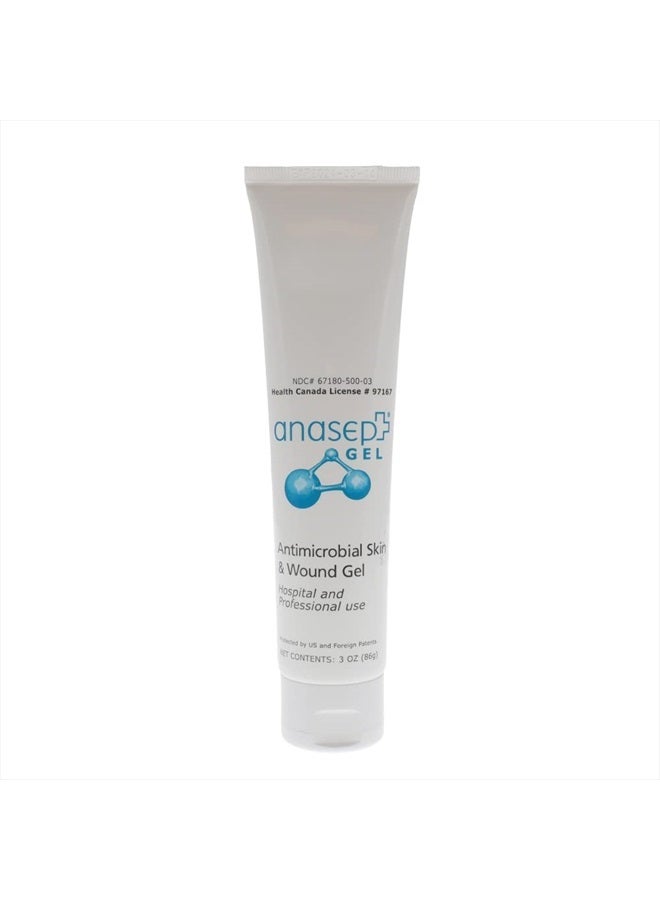Anasept Anacapa Technologies Inc Anasept-Antimicrobial Skin & Wound Gel 3 oz. Tube - Image 1