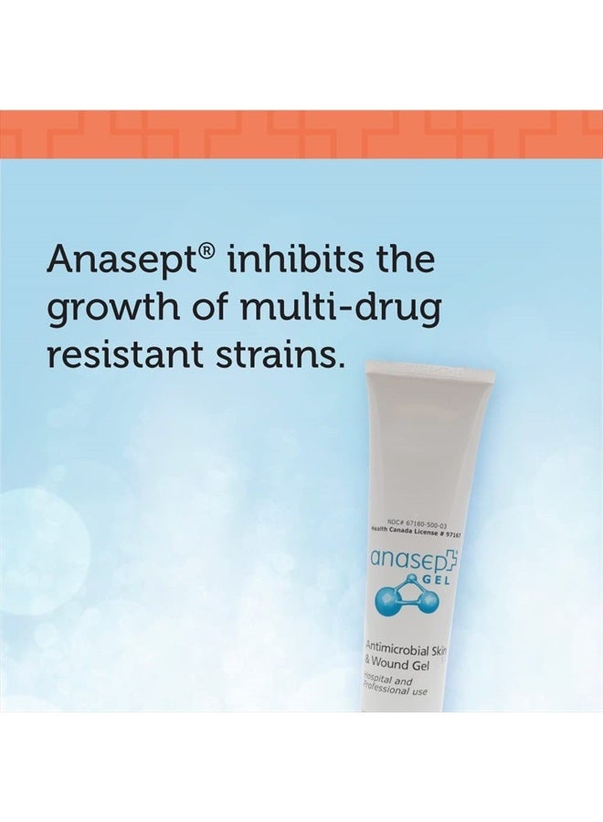Anasept Anacapa Technologies Inc Anasept-Antimicrobial Skin & Wound Gel 3 oz. Tube - Image 4