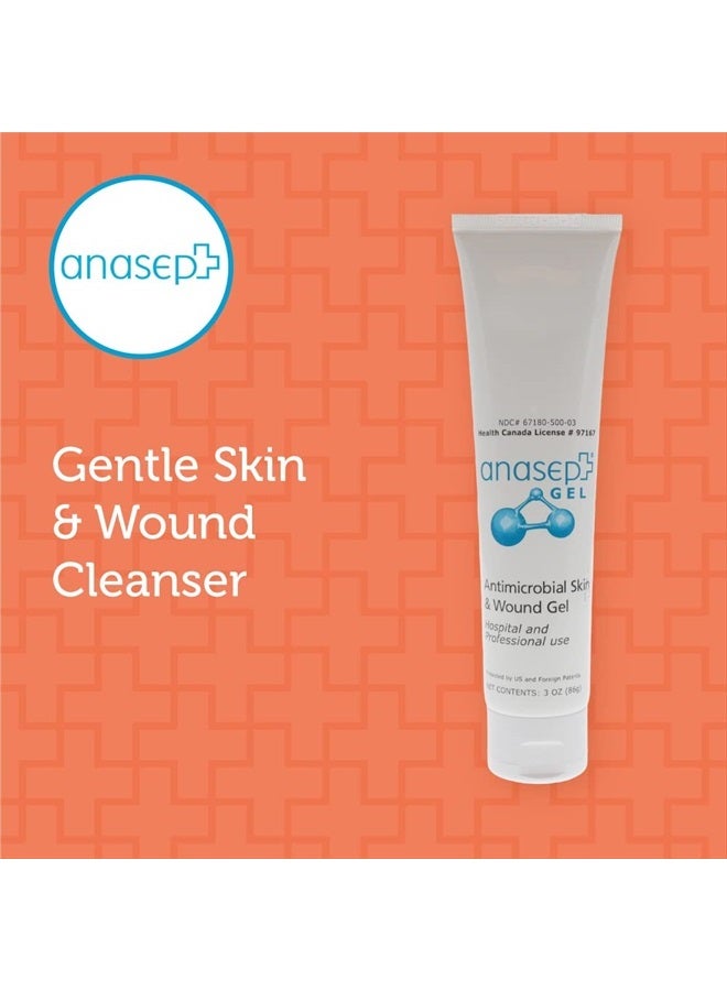 Anasept Anacapa Technologies Inc Anasept-Antimicrobial Skin & Wound Gel 3 oz. Tube - Image 2