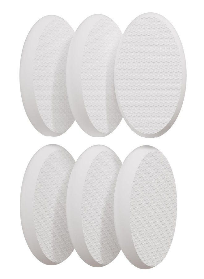 AmazerBath 6 PCS Lotion Applicator Replacement Pads, Back Sunscreen Applicator for Kids, Elderly, Women, Apply Cream Medicine Skin Cream Moisturizer Sunscreen Tanner, White - Image 1