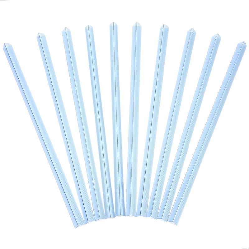 Cabilock 20pcs A4 Blue Plastic Slide Binders 310mm X 15mm Document Binding Bars for Office File Folder Organization - Image 1