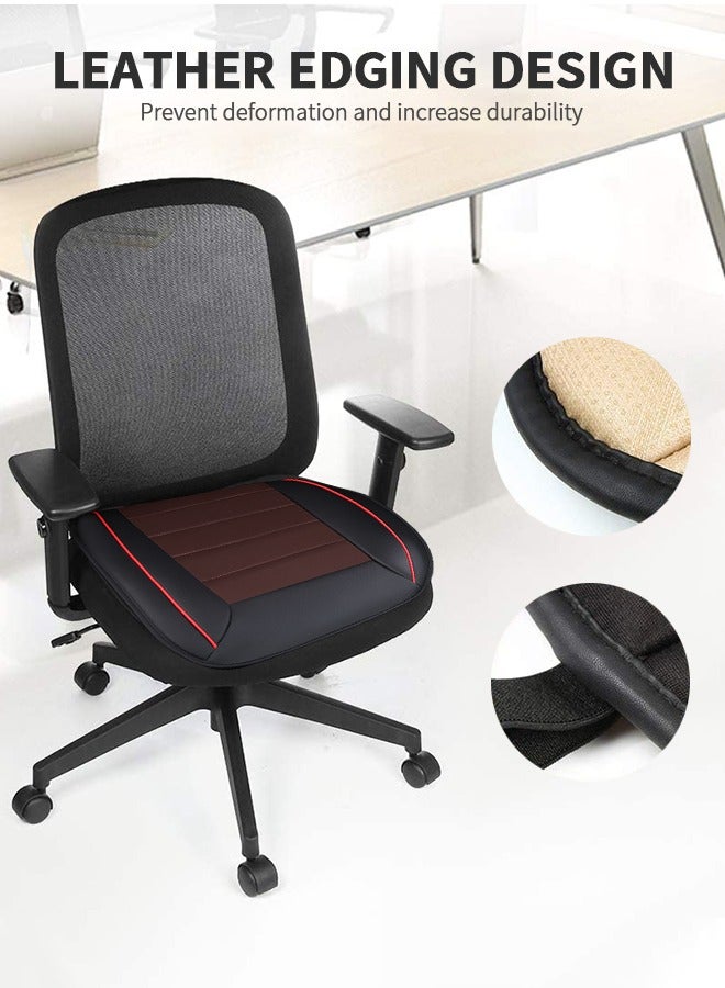 GROIC Car Seat Cushions,Car Seat Cover Pad,Comfort Seat Protector for Car,Car Seat Cushion with Non Slip Bottom,3D Breathable and Heat Resistant for Auto Supplies,Automotive Interior - Image 4