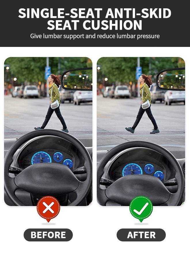 GROIC Car Seat Cushions,Car Seat Cover Pad,Comfort Seat Protector for Car,Car Seat Cushion with Non Slip Bottom,3D Breathable and Heat Resistant for Auto Supplies,Automotive Interior - Image 3