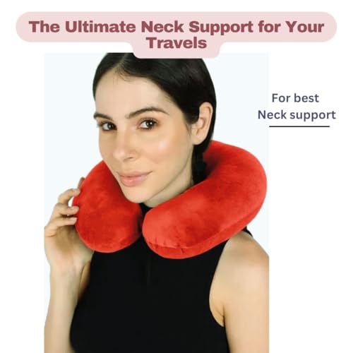 KAAYTEE Premium Neck Pillow for Travelling Airplane Travel Pillow Comfortable Head Rest Neck Holder Pillow - Image 4