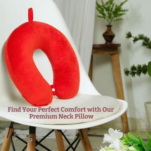 KAAYTEE Premium Neck Pillow for Travelling Airplane Travel Pillow Comfortable Head Rest Neck Holder Pillow - Image 5