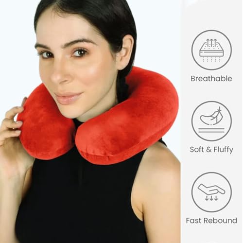KAAYTEE Premium Neck Pillow for Travelling Airplane Travel Pillow Comfortable Head Rest Neck Holder Pillow - Image 2
