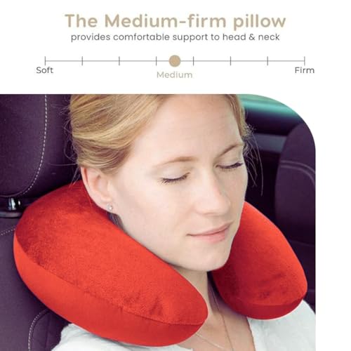 KAAYTEE Premium Neck Pillow for Travelling Airplane Travel Pillow Comfortable Head Rest Neck Holder Pillow - Image 3