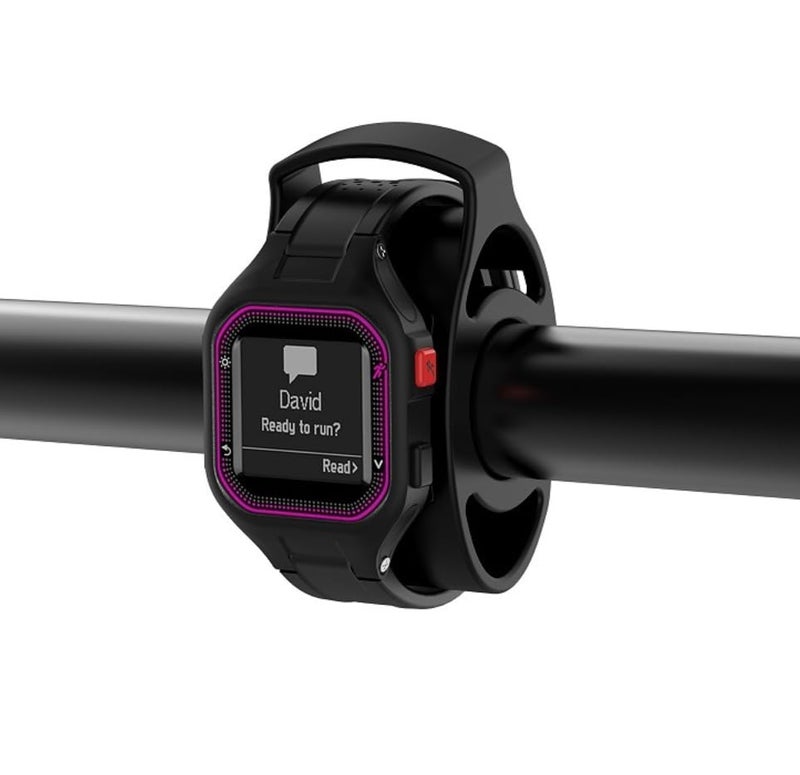 Karessories Universal Bicycle Handlebar Holder for Smartwatch, Silicone Mount Compatible with Garmin/Tomtom/Ticwatch/Suunto/Fitbit/Polar/Apple Watch - Image 2