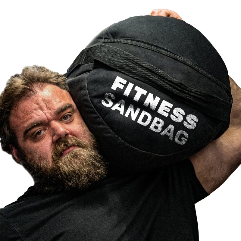 Bells of Steel Strongman Sandbag for Working Out Bells of Steel Fitness Sand Bag Sacks Commercial and Home Gym Sand Bags for Weight Training with Handles for Workout 150 lb - Image 2
