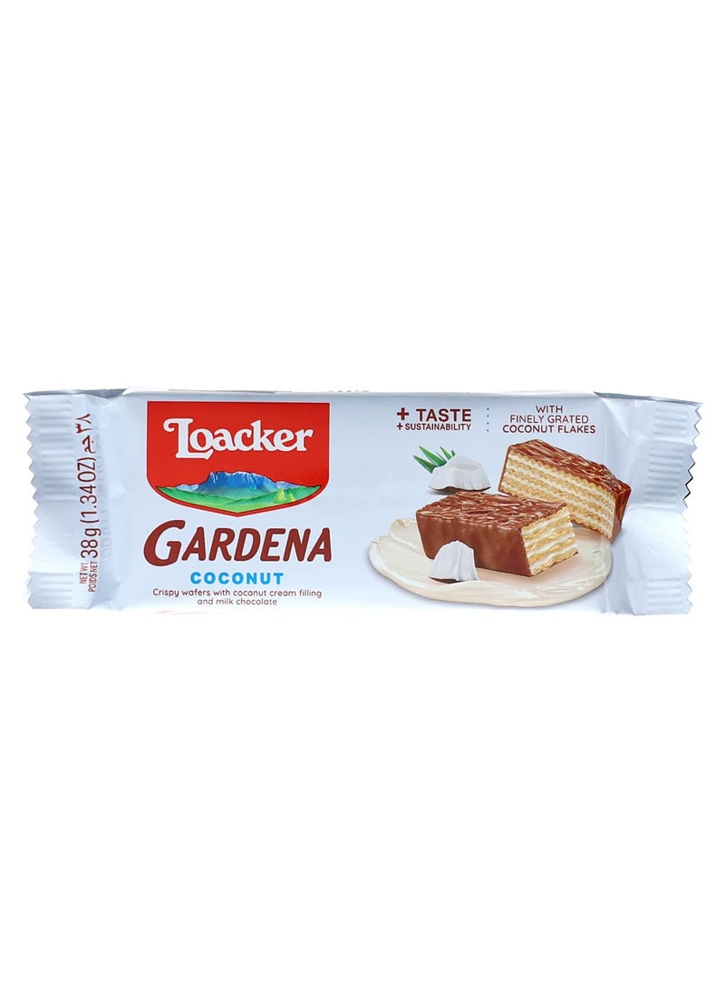 Loacker Gardena Coconut Wafers 38g - Image 1