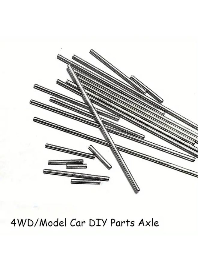 10 Pack DIY 4WD Metal Axle Bars 2mm 10mm To 50mm Model Parts Gear Wheel - Image 2