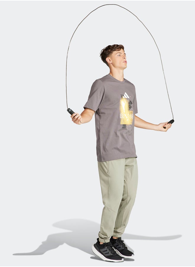 Adidas - Back HIIT Display Graphic T-Shirt - Image 1