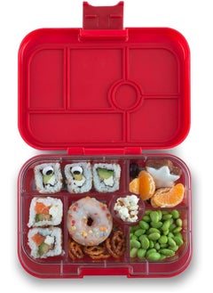 Yumbox Yumbox Original Leakproof Bento Lunch Box Container for Kids (Roar Red)  - Image 4