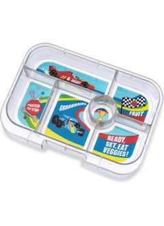 Yumbox Yumbox Original Leakproof Bento Lunch Box Container for Kids (Roar Red)  - Image 3
