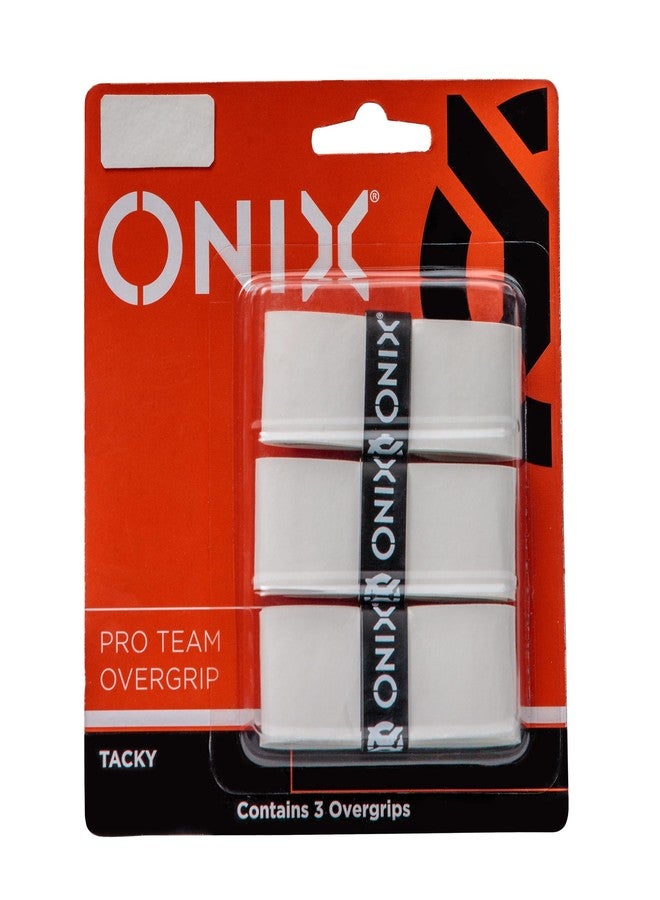 ONIX Pickleball Overgrip — White Comfortable Grip Tape for Enhanced Control, Sweat Absorption, and All Skill Levels - Image 1