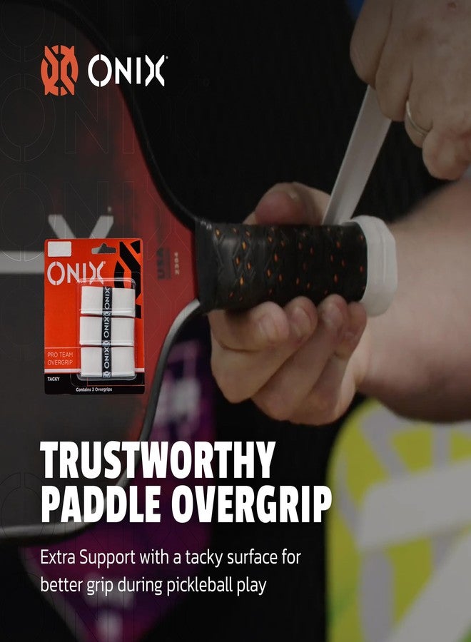ONIX Pickleball Overgrip — White Comfortable Grip Tape for Enhanced Control, Sweat Absorption, and All Skill Levels - Image 5