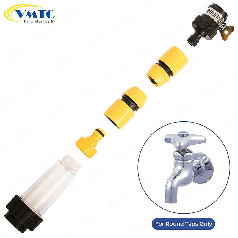 VMTC Water Filter Kit 12 for HighPressure Car Washers Compatible with Karchre K1K7 Bosch AQT Aquatak Black Decker Hbertt and More - Image 4