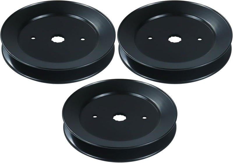BOSFLAG 3 Pack 153535 Pulley Mandrel Craftsman Replaces 129861 173436, 177865, 532129861, 532153535, 532173436, 532177865, 539112171, 583681201, 21546127 for Z254, YTH18542, RZ5424 Tractors - Image 1