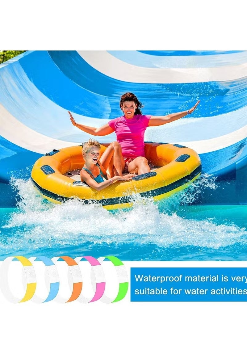 Wristbands For Events Colored Paper 150Pcs 25Cm Custom Entry Neon For Security Parties Festivals 5 Colors - Image 3