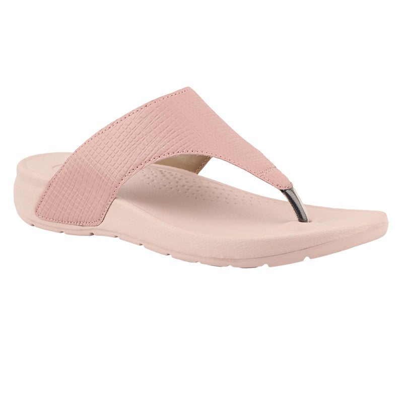 WELCOME Women's Extra Soft Slippers with Cushion FootBed for Adult | Comfortable & Light Weight| Stylish & Anti-Skid| Waterproof & Everyday Flip Flops for Ladies/Girls, W-FM-101-PEACH_5 - Image 4