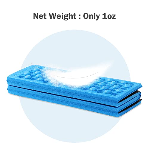 uxcell Lightweight Foldable Foam Hiking Seat Pad for Camping, Portable Sitting Pad Outdoor Sitting Mat for Picnic, Hiking, Backpacking, Mountaineering, Blue - Image 5