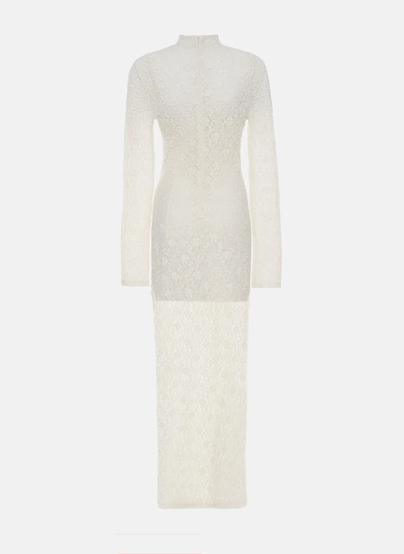 Lichi Openwork maxi dress