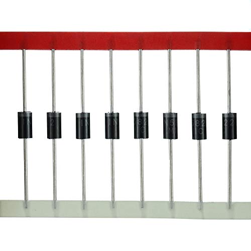 BOJACK 1N5822 Schottky Diode 3 A 40 V DO-201AD Axial 5822 3 amp 40 volt Electronic Silicon Diodes (Pack of 25) - Image 1