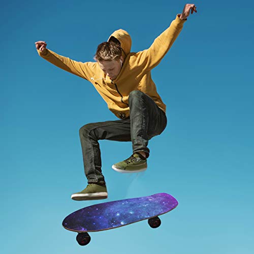 senya Skateboard Grip Tape Longboards Griptape Universe Galaxy Nebula Space Sandpaper for Rollerboard - Image 4
