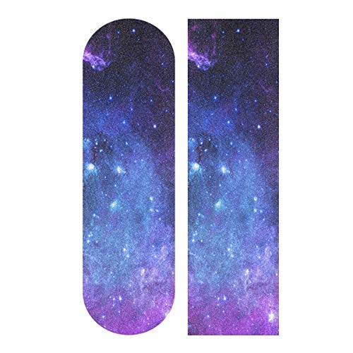 senya Skateboard Grip Tape Longboards Griptape Universe Galaxy Nebula Space Sandpaper for Rollerboard - Image 1