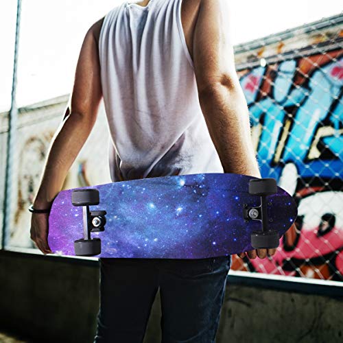 senya Skateboard Grip Tape Longboards Griptape Universe Galaxy Nebula Space Sandpaper for Rollerboard - Image 5