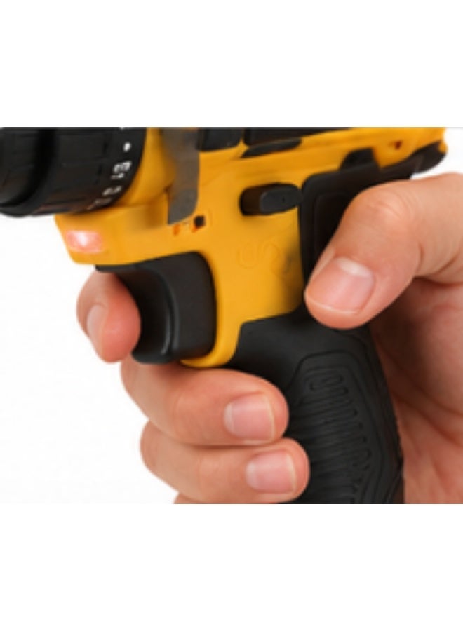 Cordless Electric Drill & Driver Set with 2 Rechargeable Batteries, Drill Bits, Screwdriver Bits & Accessories - Image 3