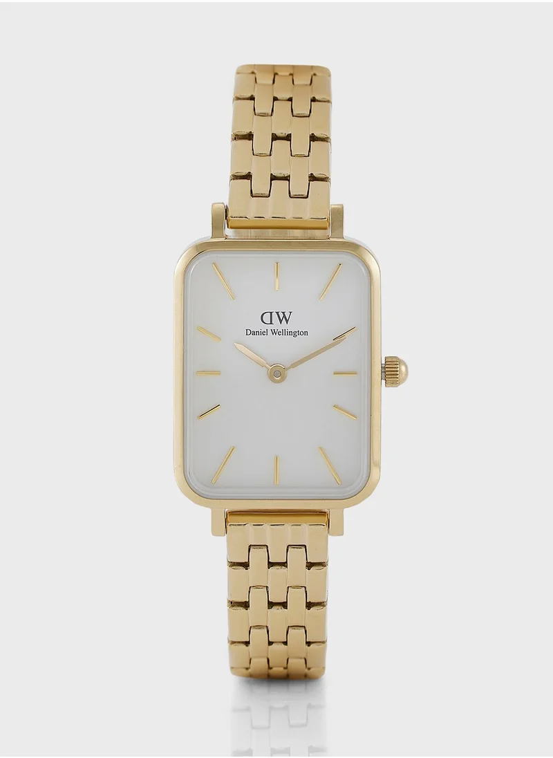 دانيال ولينغتون Quadro Steel Strap Analog Watch